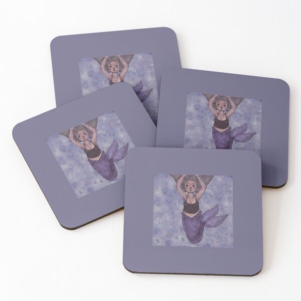 Item preview, Amethyst Mermaid designed and sold by nonsenseflower.