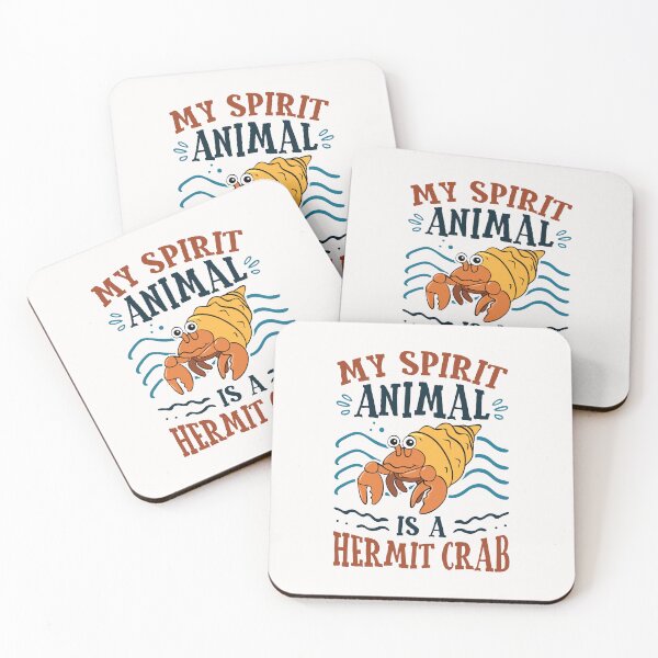 Item preview, My Spirit Animal Is a Hermit Crab designed and sold by jaygo.