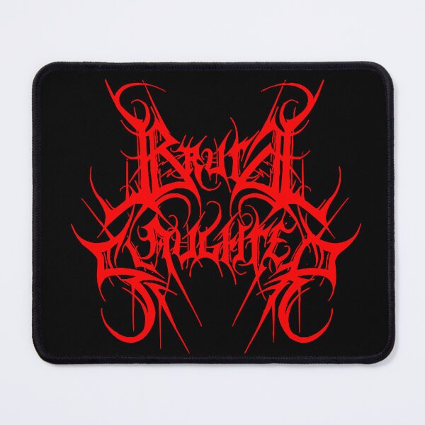 Item preview, Brutal Slaughter red logo designed and sold by ClexStudio.