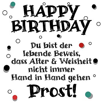 Kopie von Happy Birthday to someone . Poster by MYSUREALWORLD