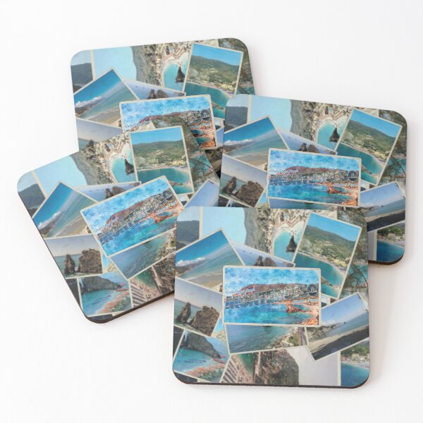 Item preview, Greetings from Monterosso al Mare in Cinque Terre Vintage style retro souvenir designed and sold by DeveloperProp0.
