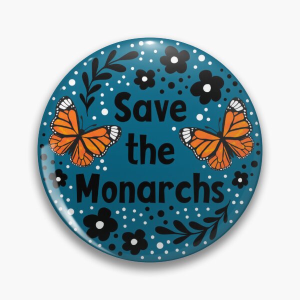 Item preview, Save the Monarchs designed and sold by KrisInStitches.