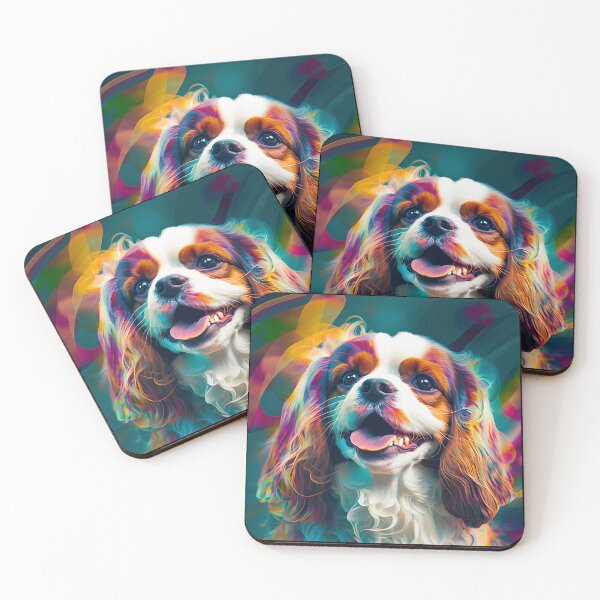 Item preview, Cavalier King Charles Puppy Cute and dog - animals lover designed and sold by SameeraDammeyer.