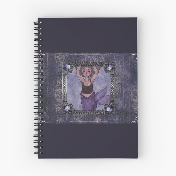Item preview, Amethyst Mermaid (card design) designed and sold by nonsenseflower.