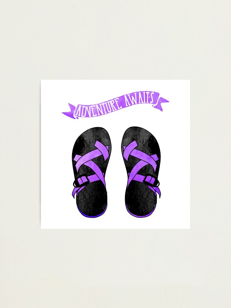 purple chacos