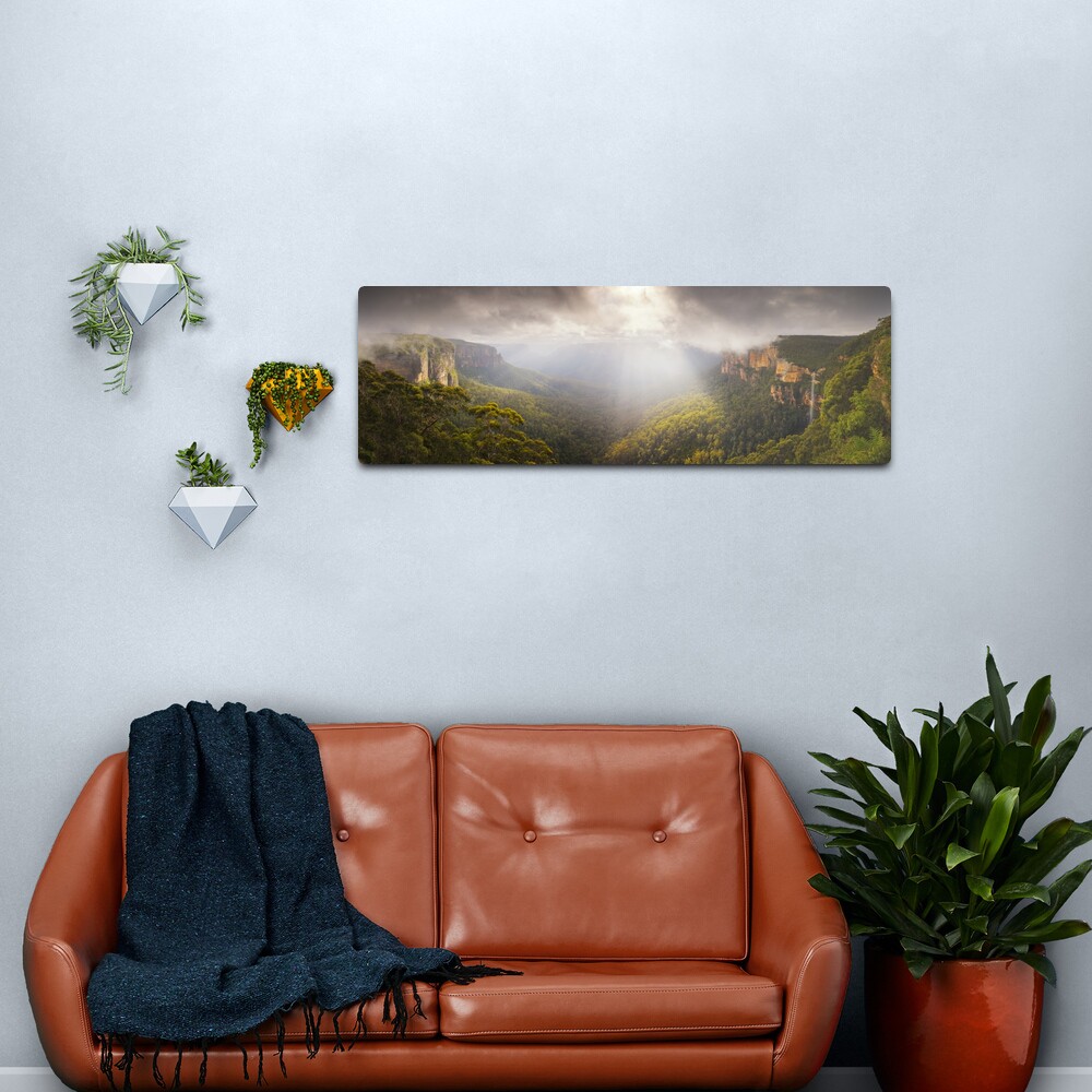Govetts Leap Awakens, Blue Mountains, New South Wales, Australia Metal Print