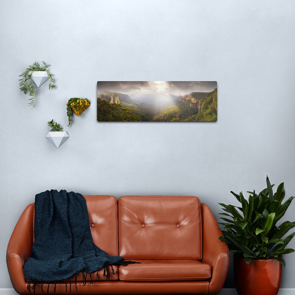 Govetts Leap Awakens, Blue Mountains, New South Wales, Australia Metal Print