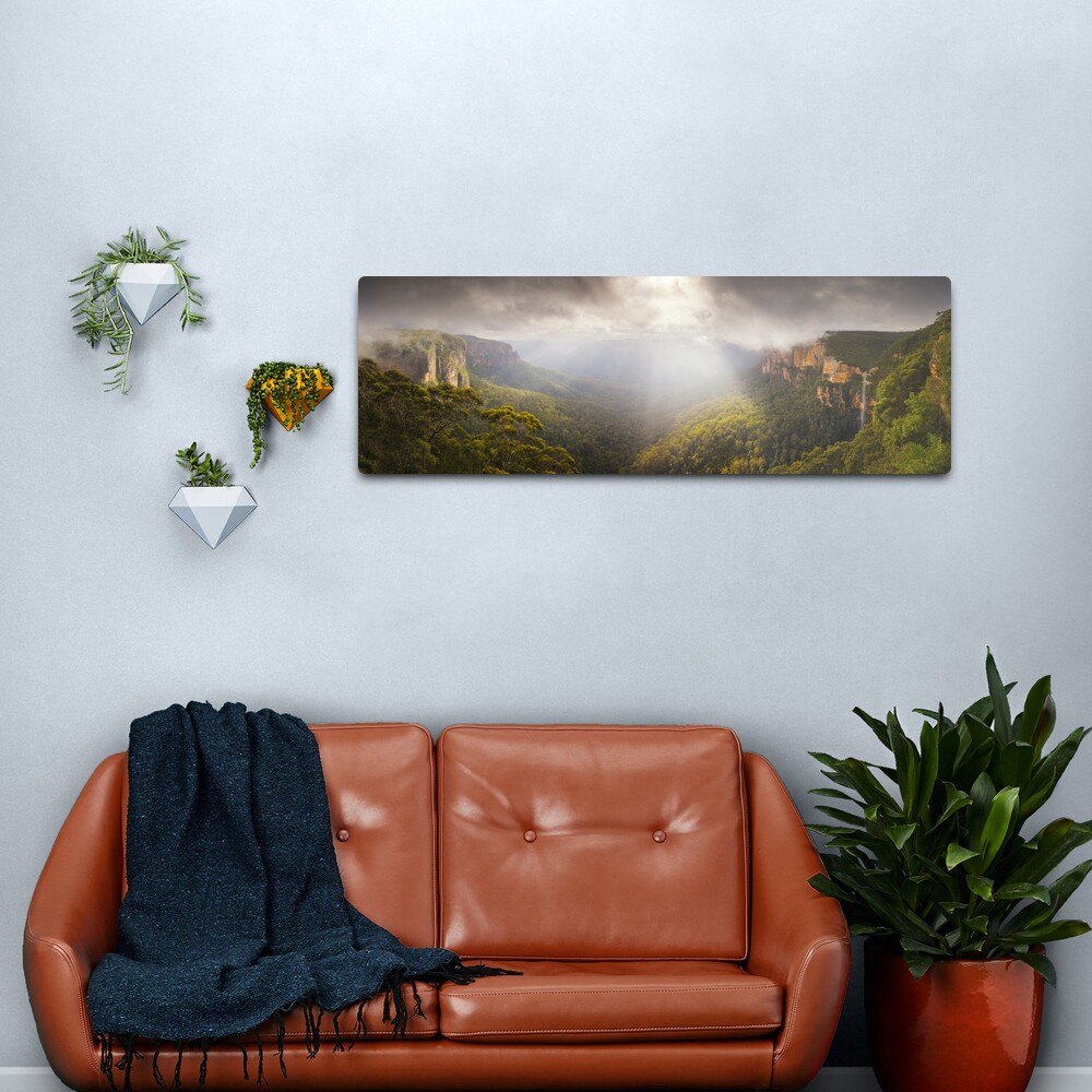 Govetts Leap Awakens, Blue Mountains, New South Wales, Australia Metal Print