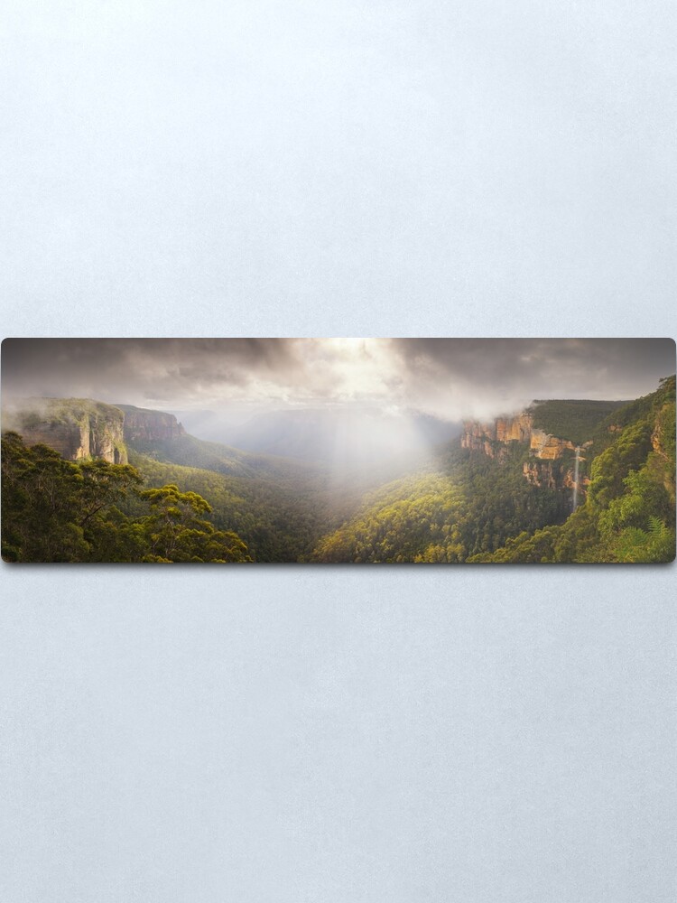 Alternate view of Govetts Leap Awakens, Blue Mountains, New South Wales, Australia Metal Print