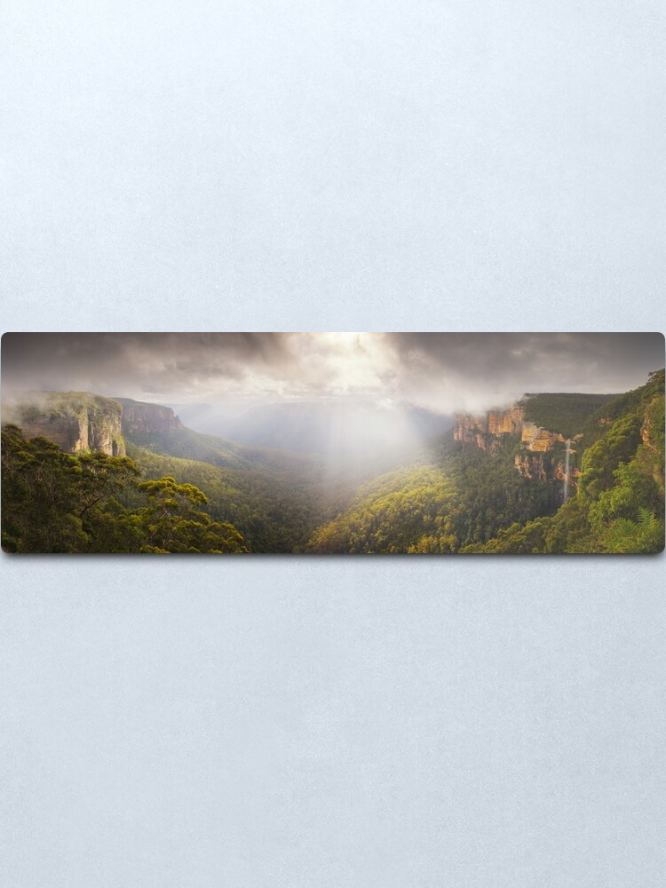 Alternate view of Govetts Leap Awakens, Blue Mountains, New South Wales, Australia Metal Print