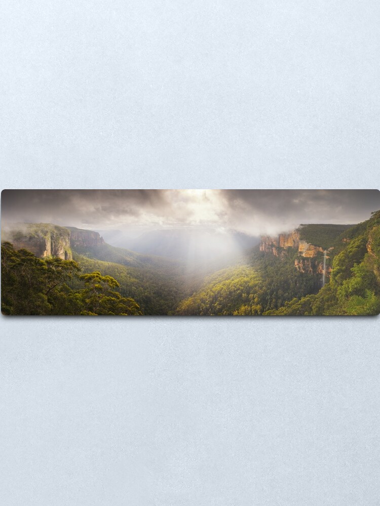 Alternate view of Govetts Leap Awakens, Blue Mountains, New South Wales, Australia Metal Print