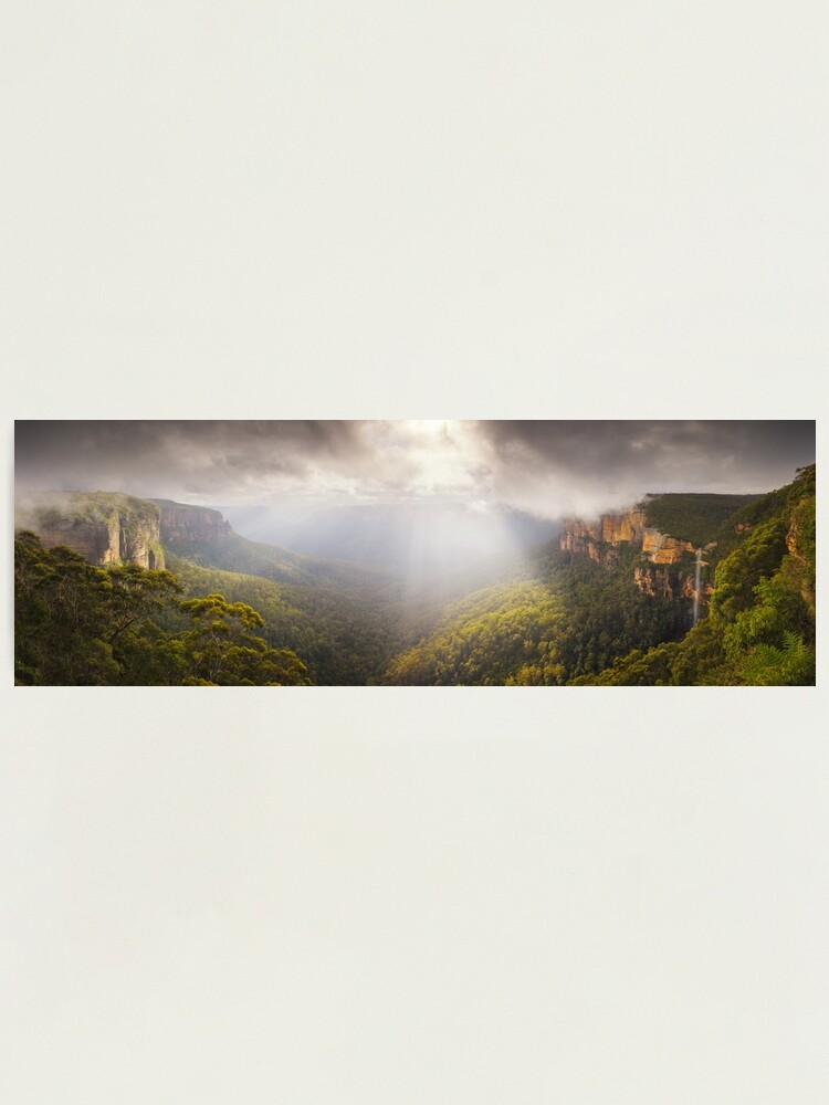Alternate view of Govetts Leap Awakens, Blue Mountains, New South Wales, Australia Photographic Print