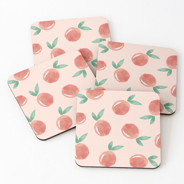 Item preview, Just Peachy Pattern | Summer Pattern | peach Pattern Phone Case | Just Peachy Phone Case | Cute Girl Aesthetic | Cute Stickers | designed and sold by SimplyClarke.