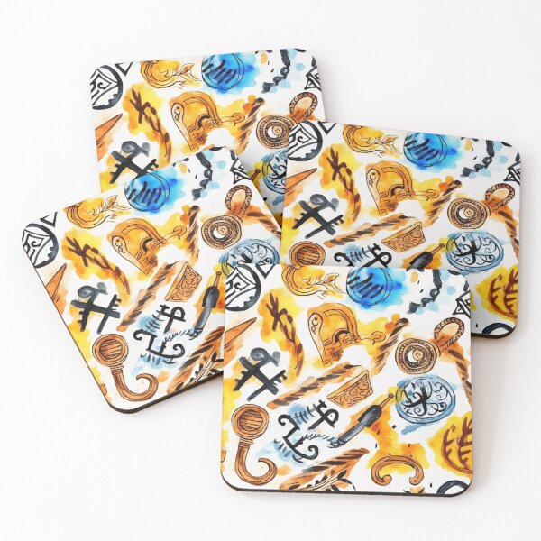 Item preview, Symbolic Pattern: A Fusion of Mythological Realism and Artifacts designed and sold by GiveMeMood.