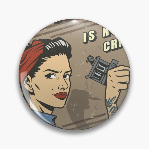 Item preview, tattoo is not a crime designed and sold by Casablanca111.