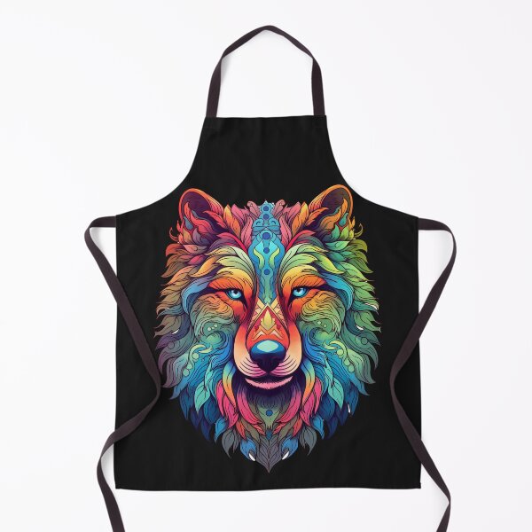 Item preview, Amazing colorful wolf Style designed and sold by KaozTempest.