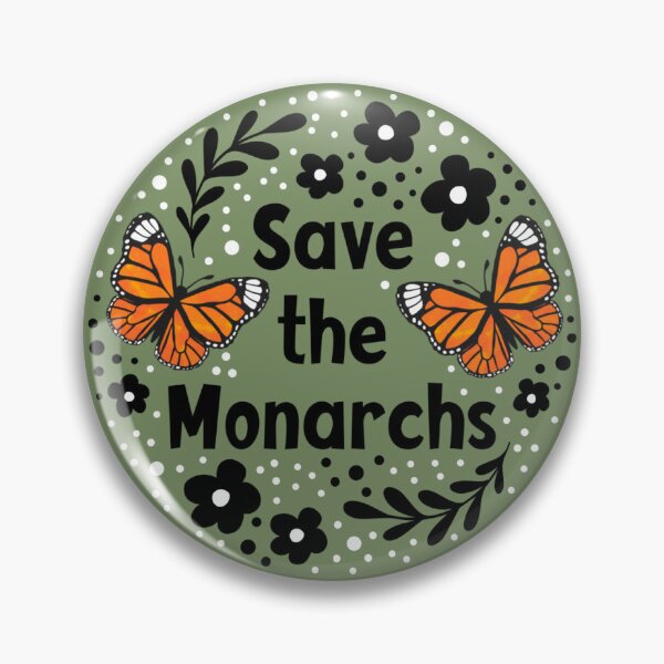 Item preview, Save the Monarchs designed and sold by KrisInStitches.