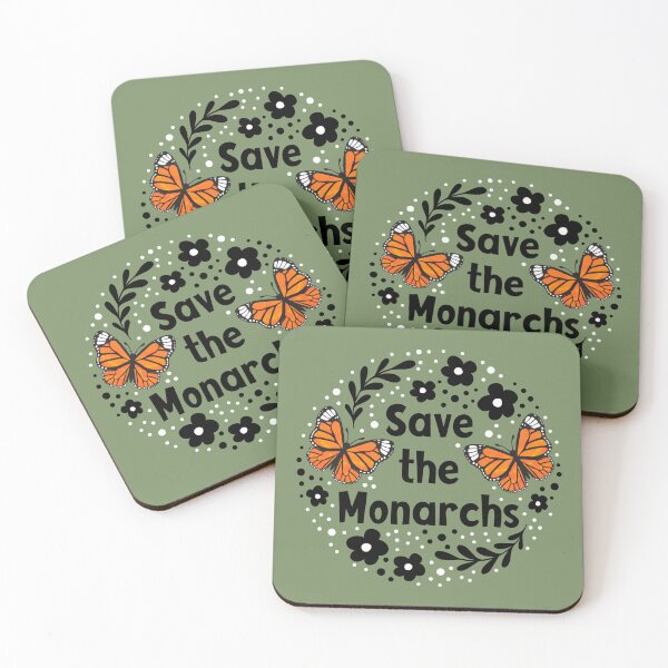 Item preview, Save the Monarchs designed and sold by KrisInStitches.