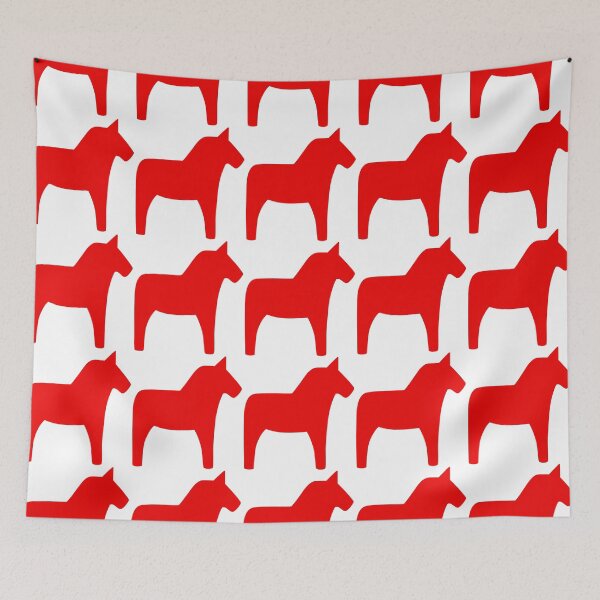 Item preview, Red Dala Horse designed and sold by Corduroy9.