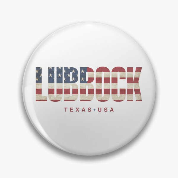 Item preview, Lubbock Texas Vintage American Flag Design designed and sold by Futurebeachbum.