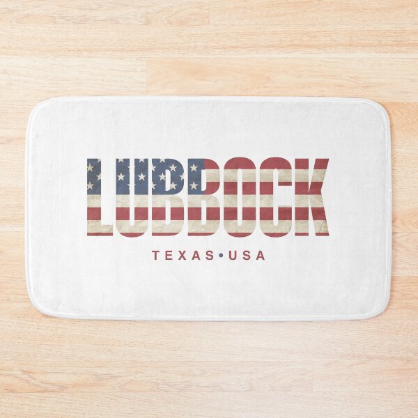 Item preview, Lubbock Texas Vintage American Flag Design designed and sold by Futurebeachbum.