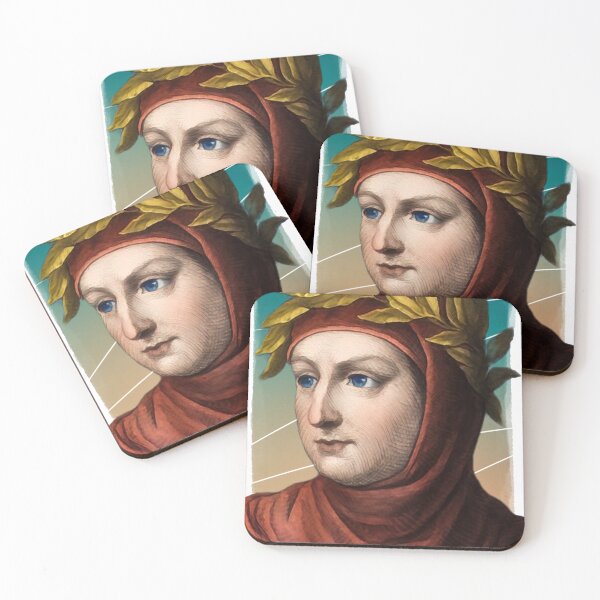 Item preview, Italian writer Giovanni Boccaccio Illustration  designed and sold by Litstoy.