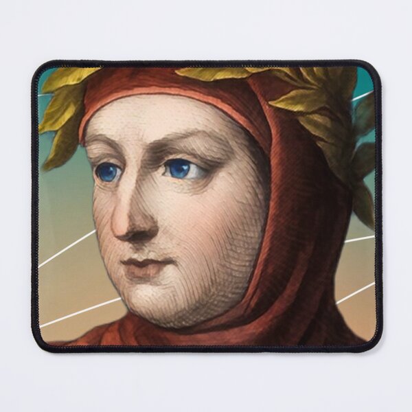 Item preview, Italian writer Giovanni Boccaccio Illustration  designed and sold by Litstoy.