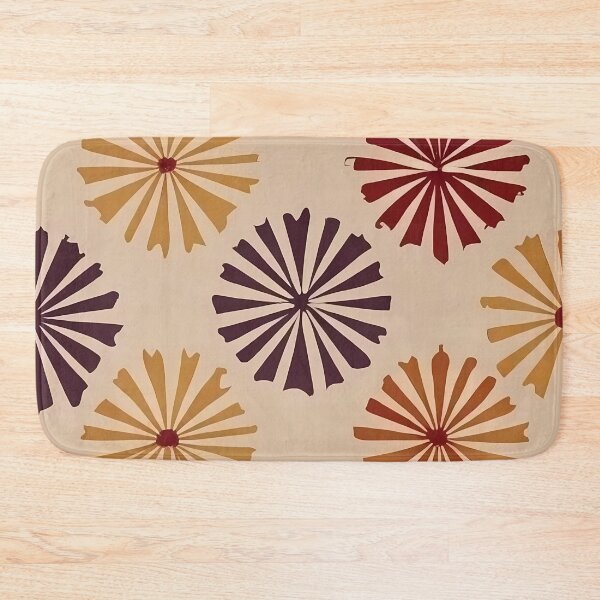 Item preview, Retro Starburst Patterns From The Mid Century Modern Era designed and sold by RicsArtistry.