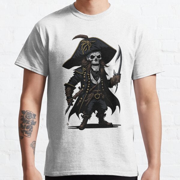 Captain pirate silhouette' Men's T-Shirt