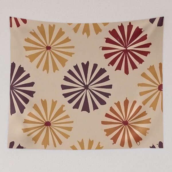 Item preview, Retro Starburst Patterns From The Mid Century Modern Era designed and sold by RicsArtistry.