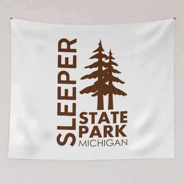 Item preview, Sleeper State Park Michigan Pines designed and sold by bivenart.