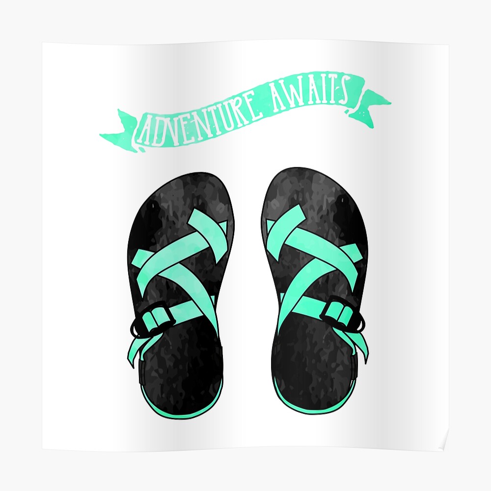 mint green chacos