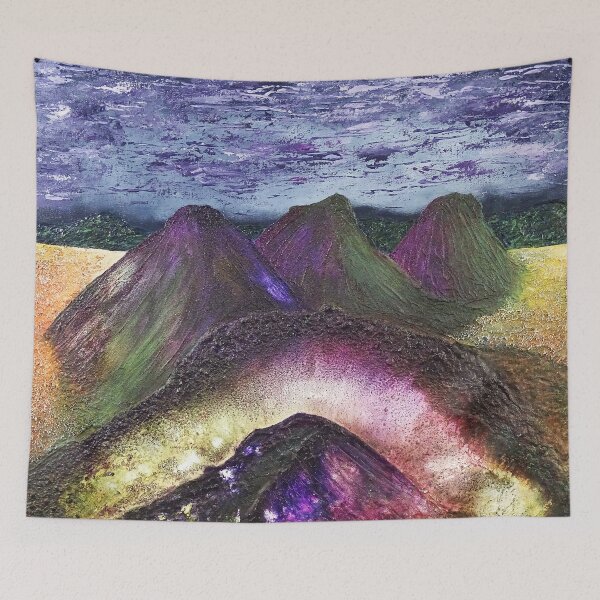 Item preview, Volcano 2 / Mixed Media designed and sold by DoreenGehrkeArt.