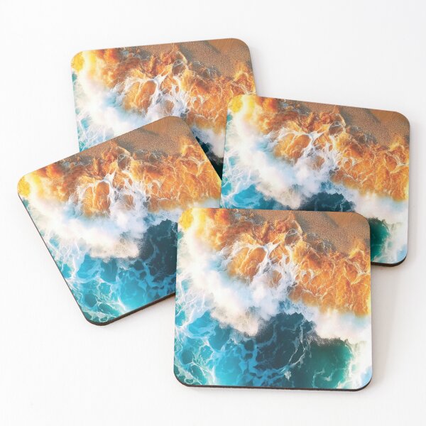 Artikelvorschau, Ocean Waves Crashing On The Shore entworfen und verkauft von AdrianGrosu.