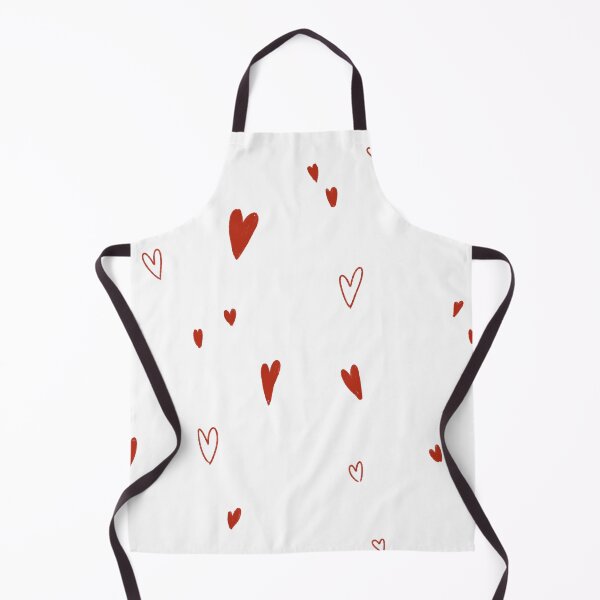 Item preview, Heart red scribble a simple seamless pattern designed and sold by Yana Mustafina | Boho Soulful Designs.