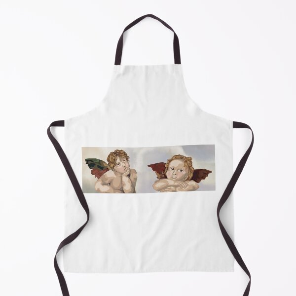 Item preview, Sistine Madonna Two Cherubs Renaissance Painting Digital Drawing designed and sold by Ellora Roy.
