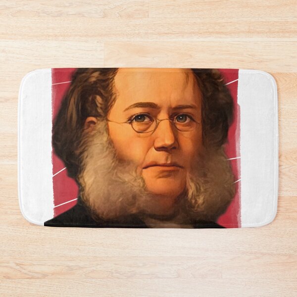 Item preview, Norwegian playwright Henrik Ibsen illustration  designed and sold by Litstoy.