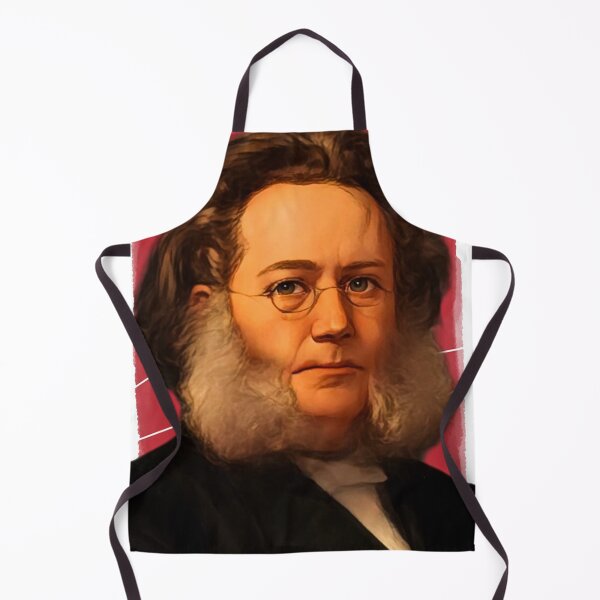 Item preview, Norwegian playwright Henrik Ibsen illustration designed and sold by Litstoy.