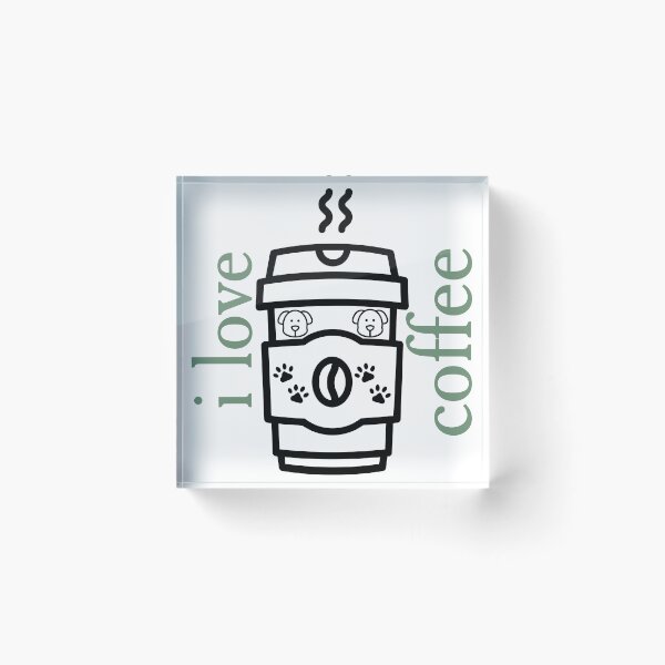 Item preview, motivated by caffeine and canine-coffee lover-canine lover designed and sold by qofebean.