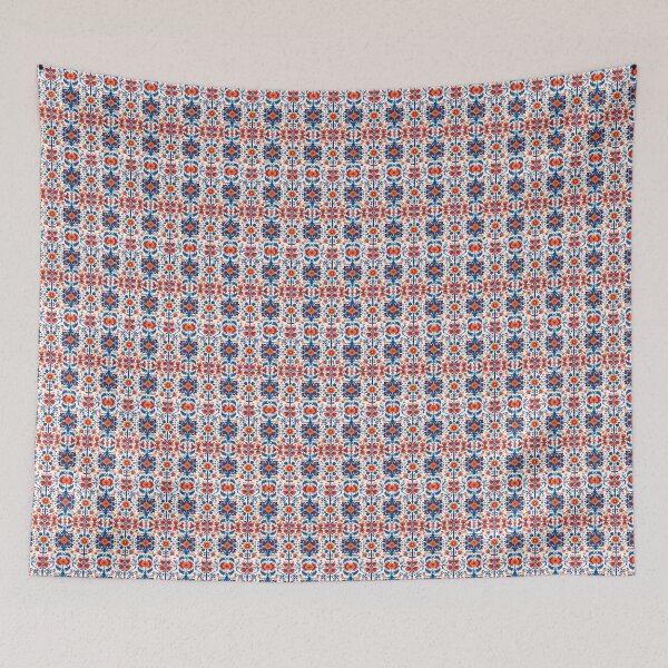 Aperçu de l'œuvre Élégance folklorique créée et vendue par PixelPatchwork.