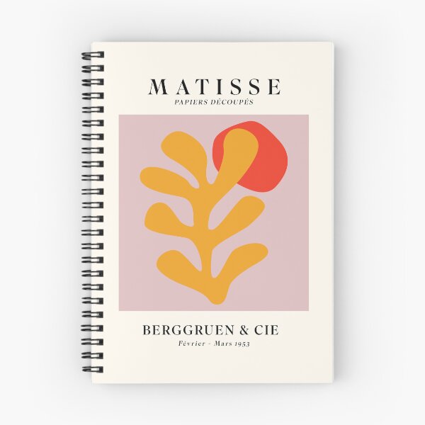 Item preview, Matisse Papiers Découpés Blush Yellow Orange designed and sold by ahumbleconcept.
