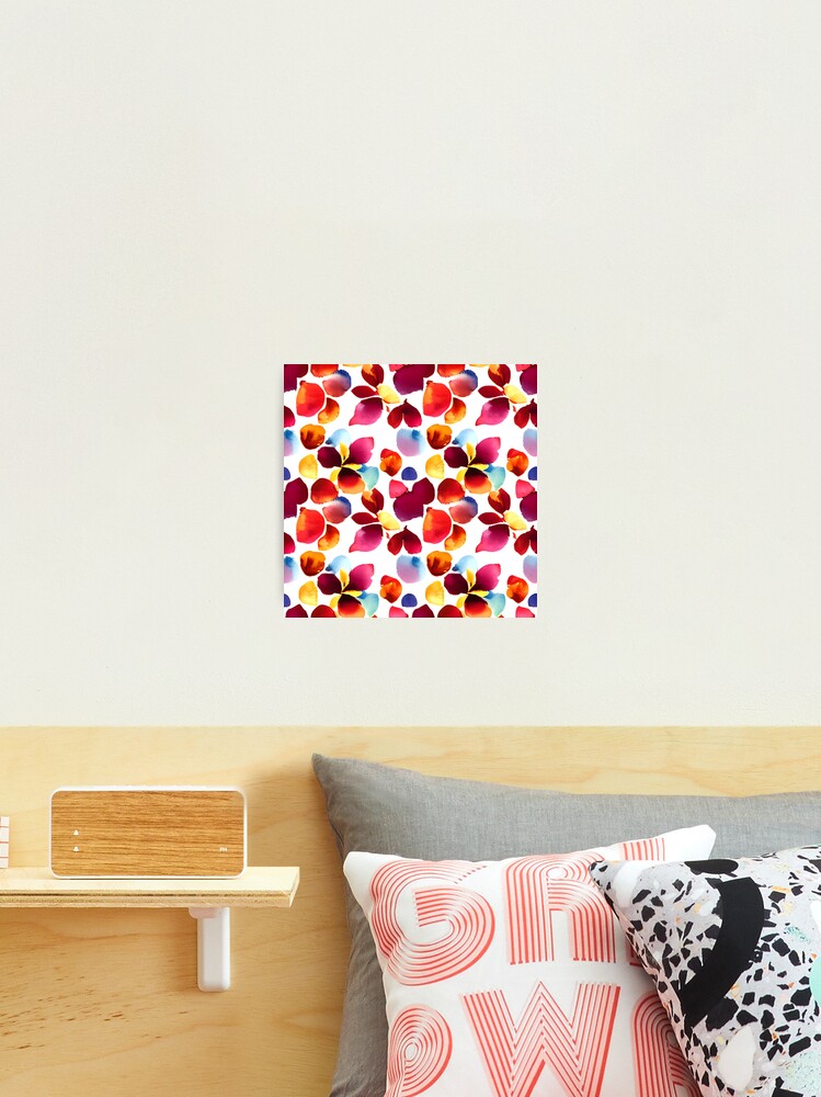 Thumbnail 1 of 3, Photographic Print, Flower Pattern "Nathan" designed and sold by Patterns For Products.