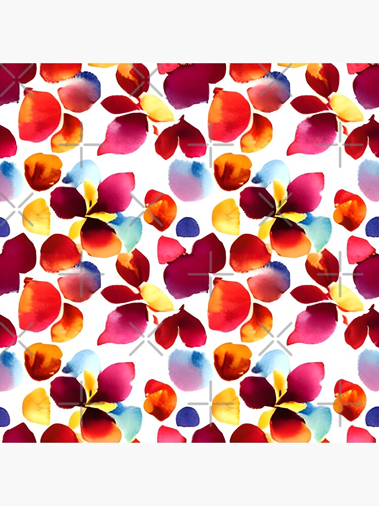 Thumbnail 3 of 3, Photographic Print, Flower Pattern "Nathan" designed and sold by Patterns For Products.