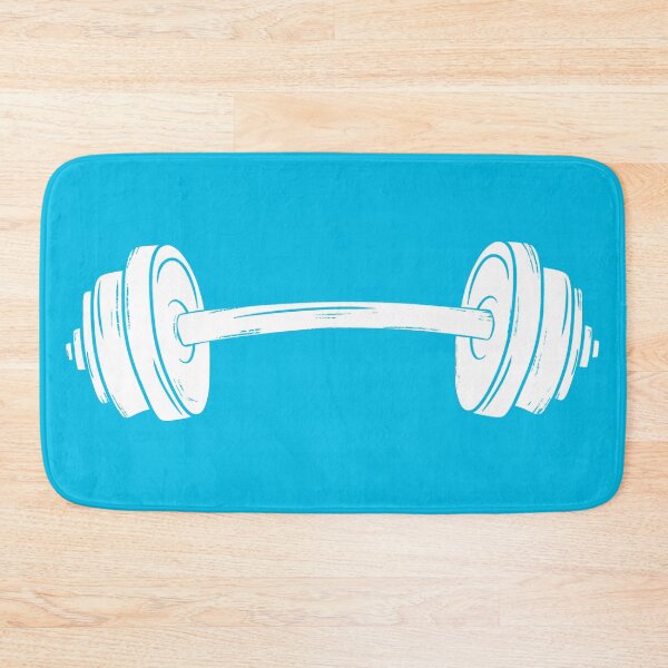 Item preview, Rustic Strength Distressed Barbell Fitness Artwork designed and sold by ShutterStudios.