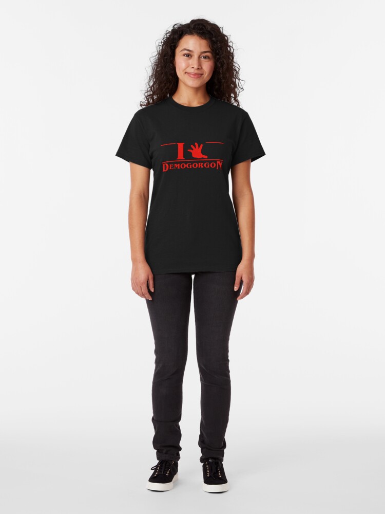 Alternate view of I (hand) Demogorgon Classic T-Shirt