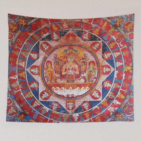 Item preview, Mandala 150 Chandra Soma Hindu Moon God  designed and sold by GuyBlank.