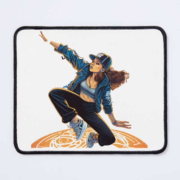 Item preview, Energetic Girl Dance designed and sold by JustArtDesign9.