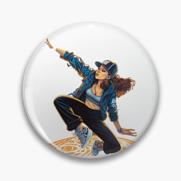 Item preview, Energetic Girl Dance designed and sold by JustArtDesign9.