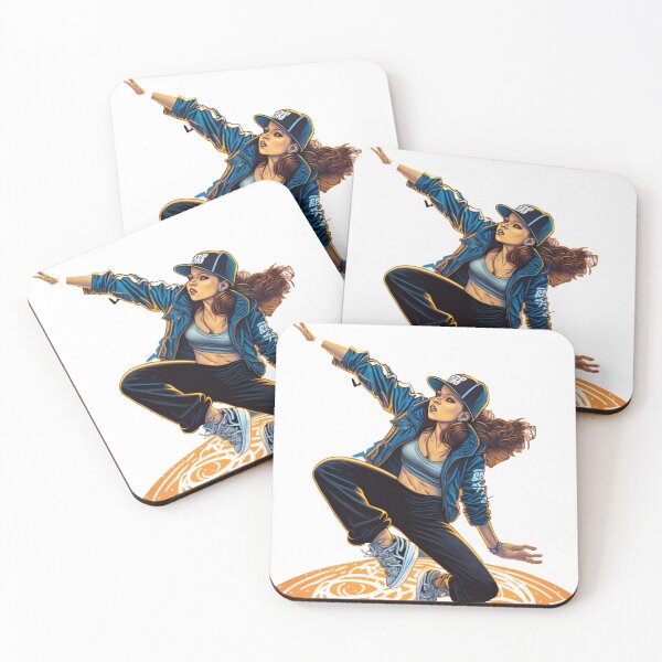 Item preview, Energetic Girl Dance designed and sold by JustArtDesign9.