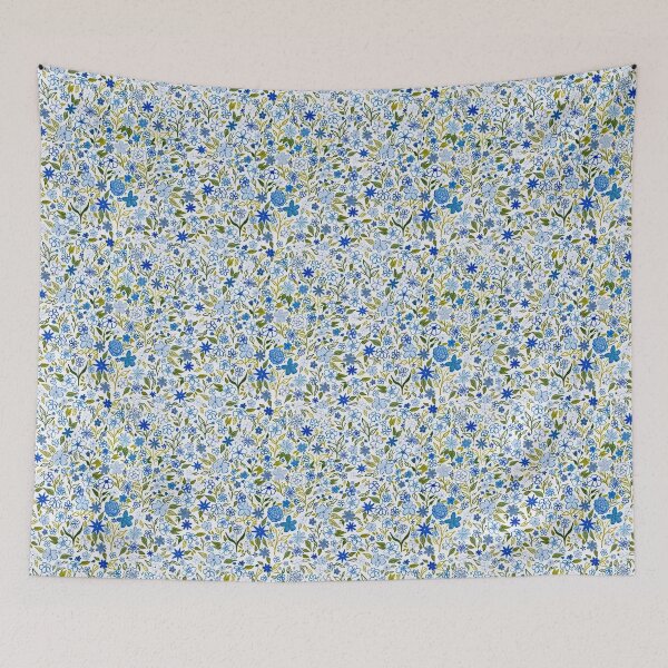 Item preview, Floral Dream (blue) designed and sold by tannermiley.